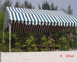 Roof food court canopy Tensile Structures