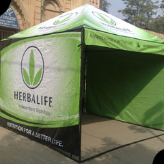 Conical Display Tents